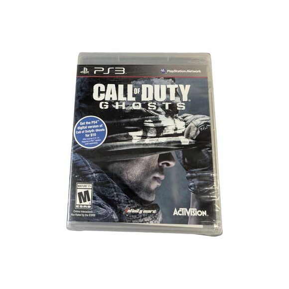 Call of Duty Ghosts Sony Playstation 3 PS3 Black Label New Sealed 2013 - Picture 1 of 2